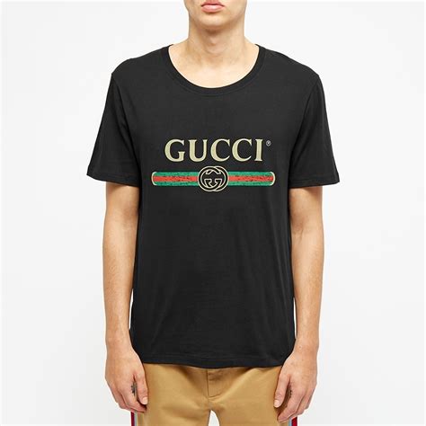 gucci black t shirt fake|authentic gucci men tee shirts.